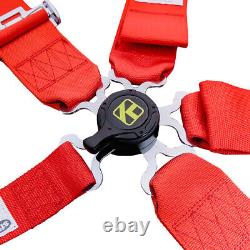 KYOSTAR 3 inch 5-Point Cam Lock Quick Release Racing Seat Belt Harness 3 Colors