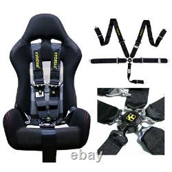 KYOSTAR 3 inch 5-Point Cam Lock Quick Release Racing Seat Belt Harness 3 Colors