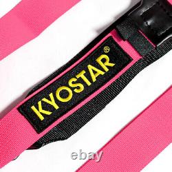 KYOSTAR 5-Point Camlock Quick Release Drift Racing Seat Belt Safety Harness Pink