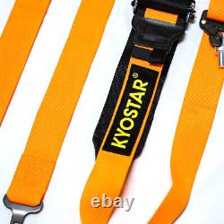 KYOSTAR 5-Point Camlock Quick Release Racing Seat Belt Harness Universal