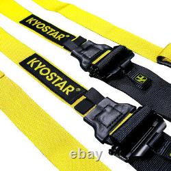 KYOSTAR 5-Point Camlock Quick Release Safety Harness Racing Seat Belt 6 Colors