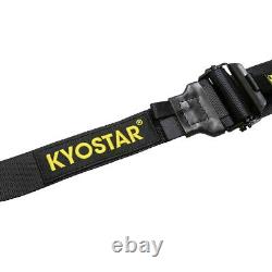 KYOSTAR Black Universal 5-Point Camlock Quick Release Racing Seat Belt Harness