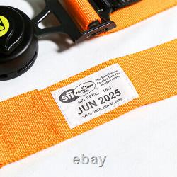KYOSTAR SFI16.1 5-Point Camlock Quick Release Racing Seat Belt Harness Universal