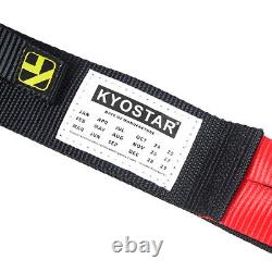 Kyostar Cam Lock Carbon Fiber Quick Release Racing Seat Belt Safety Harness 5 pt