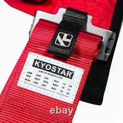 Kyostar Universal 3 Race Car Seat Belts 5-Point Safety Harness polyest Durable
