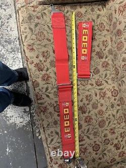 MOMO 4 Points Harness Seat Belt Red