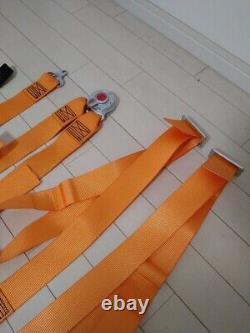 McLaren 600LT Sabelt Harness 6-Point Seat Belt Orange 1 Set