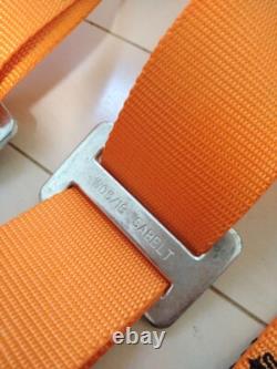 McLaren 600LT Sabelt Harness 6-Point Seat Belt Orange 1 Set