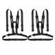 NEW 2INCH 4-POINT RACING SEAT BELT HARNESS WITH SHOULDER PAD FOR UTV ATV Go-Kart
