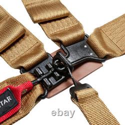 NEW 3'' 5-Point Camlock Quick Release Racing Seat Belt Harness Soft Fit UTV ATV