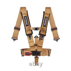 NEW 3'' 5-Point Camlock Quick Release Racing Seat Belt Harness Soft Fit UTV ATV