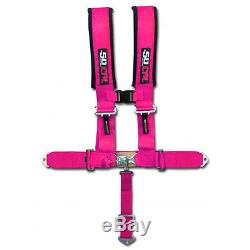 NEW 5 Point kid Pink Seat Belt Safety Harness UTV XP1000 RZR RZR4 Adult 900S SXS
