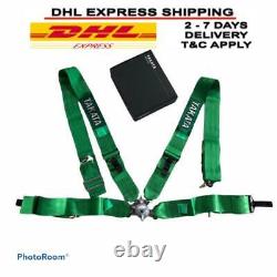 NEW DESIGN Takata RACE 4 Point Snap-On 3 Racing Seat Belt harness FAST SHIPPING