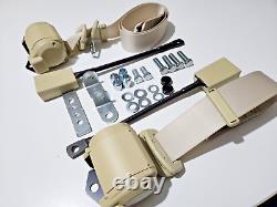 NEW Old Bug Seat Belt 3 Point, Belt VW Beetle 1200 1300 1303 1303S Karmann Ghia