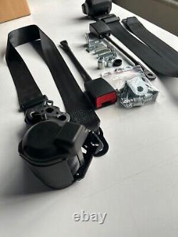 NEW Seat Belt for 911 Porsche 911 Seat Belt Kit with Brackets 1965-83 BLACK