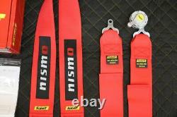 NISMO 4 Point Sports Safety Harness 86844-RR040 New