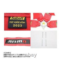 NISMO 4 Point Sports Safety Harness 86844-RR04 Competition MODEL