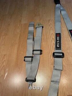 NISMO MID LOGO WILLANS HARNESS Belt New Rare Skyline GTR R34 Seats R33 R32 S15