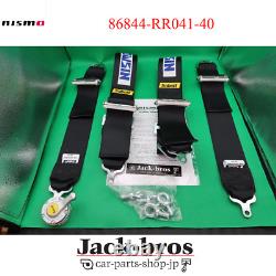 NISMO OEM 40th Anniversary Old logo 4-Point Seat Belt Sports Harness In Stock