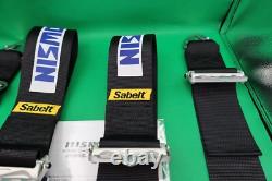 NISMO OEM 40th Anniversary Old logo 4-Point Seat Belt Sports Harness In Stock