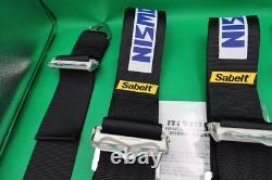 NISMO OEM 40th Anniversary Old logo 4-Point Seat Belt Sports Harness In Stock