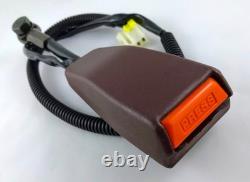 NISSAN 300ZX Z31 1987-89 Burgundy Seat Belt Latch Assembly -Receiver + Harness