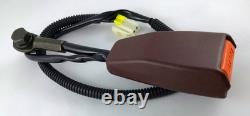 NISSAN 300ZX Z31 1987-89 Burgundy Seat Belt Latch Assembly -Receiver + Harness