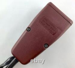 NISSAN 300ZX Z31 1987-89 Burgundy Seat Belt Latch Assembly -Receiver + Harness