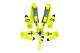 NRG Cam-Lock Neon Green 5 Point 3 Wide Seat Belt Harness SFI 16.1 Approved
