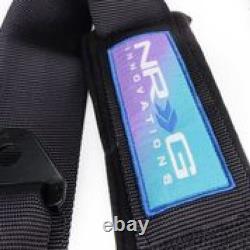 NRG For 5-Point 3-inch Seat Belt Harness With Cam Lock In Black SBH-B6PCBK