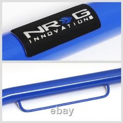 NRG HBR-001BL 47 Blue Fixed end 4-Point Seat Belt Safety B-Pillar Harness Bar