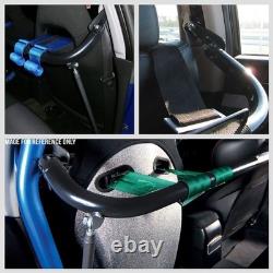 NRG HBR-001BL 47 Blue Fixed end 4-Point Seat Belt Safety B-Pillar Harness Bar