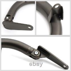 NRG HBR-002TI 49 Titanium Swiveling end 4-Point Seat Belt B-Pillar Harness Bar