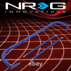 NRG HBR-003BL 50.5Aluminum 4-Point Safety Seat Belt Harness Bar Kit Replacement