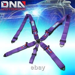 NRG Innovations 5 Point SFI 16.1 Cam Lock Buckle Seat Belt Harness SBH-B6PCPP