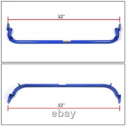 NRG Innovations HBR-002BL 49 Aluminum 4-Point Safety Seat Belt Harness Bar Kit