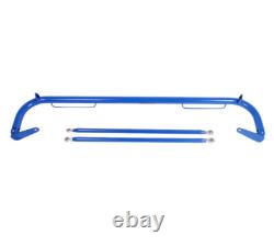 NRG Innovations HBR-002BL Universal 49 Seat Belt Harness Bar BLUE For Car Truck