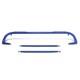 NRG Innovations HBR-003BL 50.5Aluminum 4-Point Safety Seat Belt Harness Bar Kit