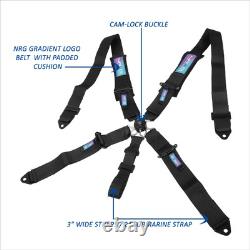 NRG SBH-B6PCBK SFI 16.1 Racing Harness 5 Point 3 Wide Latch Link Seat Belt NRG SBH-B6PCBK SFI 16.1 Racing Harness 5 Point 3 Wide Latch Link Seat Belt