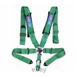 NRG SBH-B6PCGN 5-Point SFI Seat Belt Harness Camlock Green