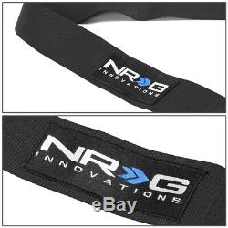 NRG SBH-R6PCBK 5-Point 3 Width Safety Racing Harness Seat Belt withSteel Cam Lock