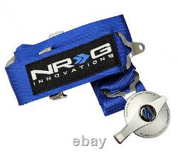 NRG Seat Belt Harness 5 Point Cam Lock Blue SBH-R6PCBL