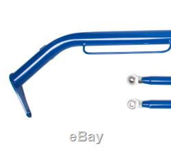 NRG Seat Belt Harness Bar 47 inches Length Blue