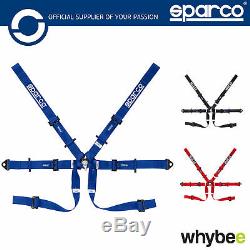 New! 04819 H Sparco Seat Belt Saftey Harness Lightweight 6 Point FIA Approved