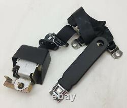 New Genuine Ford F3HZ-60611A73-A Black Driver LH Side Front Seat Belt Setup