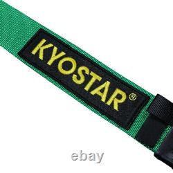 New Green Universal & Durable 5-Point Camlock Quick Release Seat Belt Harness