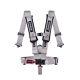 New Grey 3 inch Sabelt 5-Point Camlock Quick Release Racing Seat Belt Harness