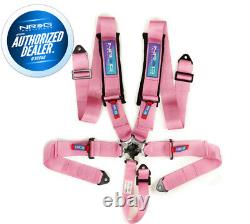 New Nrg 5 Point Sfi Approved Cam Lock Seat Belt Harness In Pink Sbh-b6pcpk