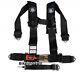 New Pro Armor Black 5 Point Safety Harness Seat Belt RZR 3 Pads (Sewn) A115230