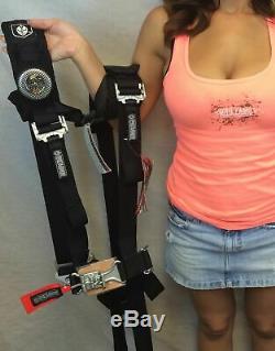 New Pro Armor Black seat belt for the Polaris RZR xp 1000 xp1000 safety harness
